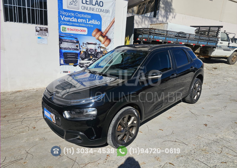 veja o vídeo!! CITROEN/C4CACTUS FEEL AT; 2022/2023; PRETA; ALCO./GASOL. - FUNC. - FIPE APROX.: R$ 79.935,00