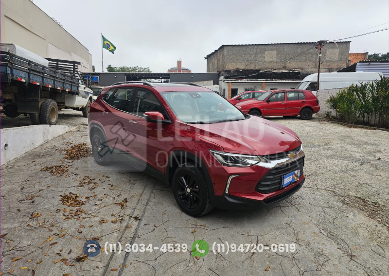 veja o vídeo!! CHEV/TRACKER 12T A PR; 2023/2024; VERMELHA; ALCO./GASOL. - FUNC. - IPVA 2026 OK - FIPE APROX.: R$ 117.502,00