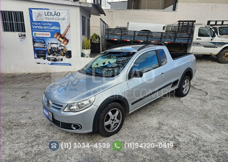 Foto de VW/SAVEIRO 1.6 CE; 2010/2011; PRATA; ALCO./GASOL. - FUNCIONANDO - IPVA 2026 OK
