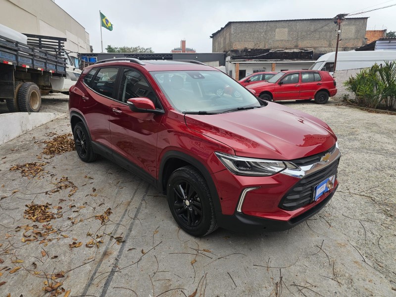 veja o vídeo!! CHEV/TRACKER 12T A PR; 2023/2024; VERMELHA; ALCO./GASOL. - FUNC. - IPVA 2026 OK - FIPE APROX.: R$ 117.502,00