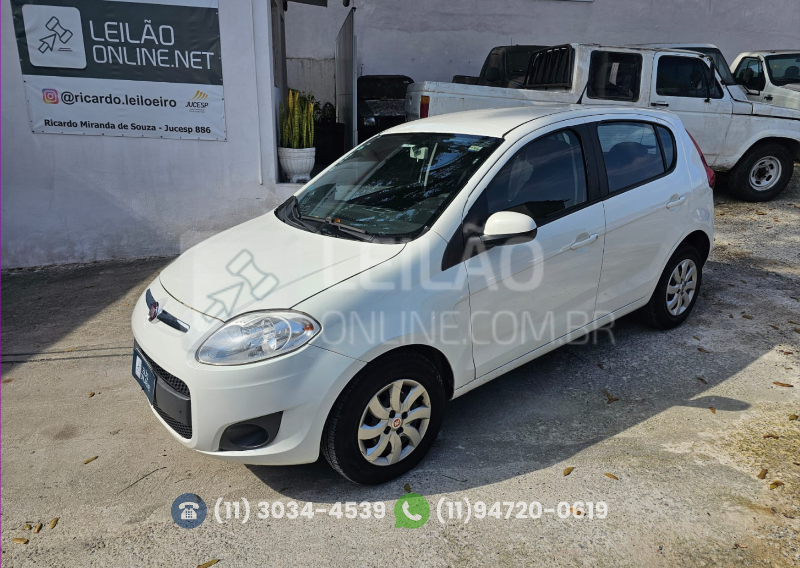 veja o vídeo!! FIAT/PALIO ATTRACTIV 1.0; 2017/2017; BRANCA; ALCO./GASOL. - FUNCIONANDO - IPVA 2026 OK