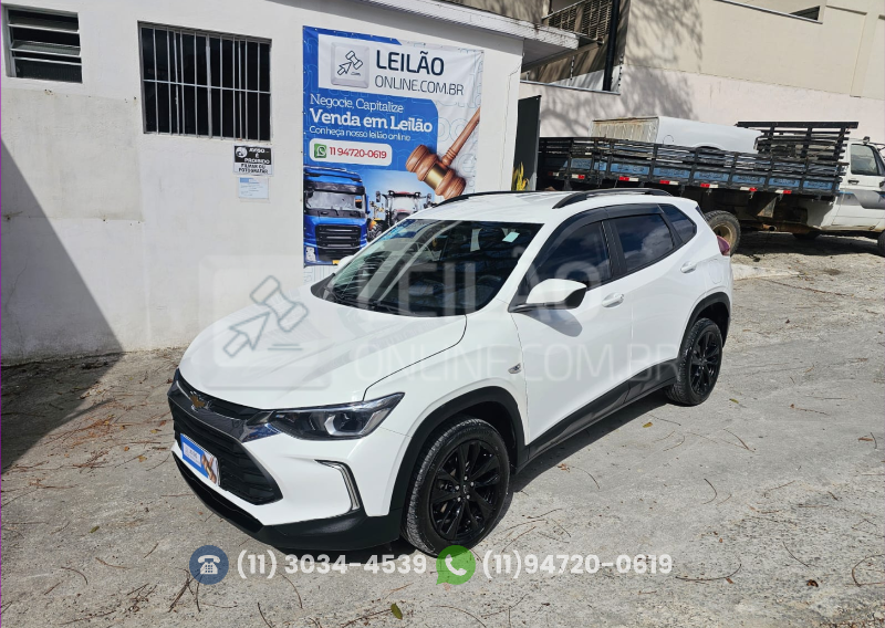 veja o vídeo!! CHEV/TRACKER T A LT; 2022/2023; BRANCA; ALCO./GASOL. - FUNC. - IPVA 2026 OK - FIPE APROX.: R$ 92.482,00