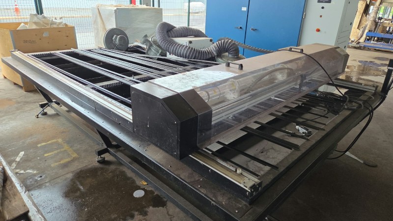 Máquina de Corte e Gravação À Laser - RK-3000 - 3000X2000MM 130W Puri - (Veja Check List) - Loc. Dourado/SP
